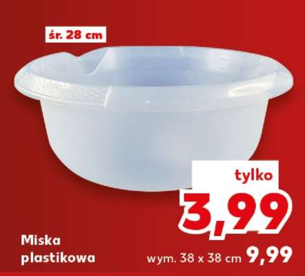 Miska plastikowa**