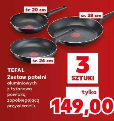 TEFAL Zestaw patelni