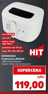 ESPERANZA Frytkownica EKG012