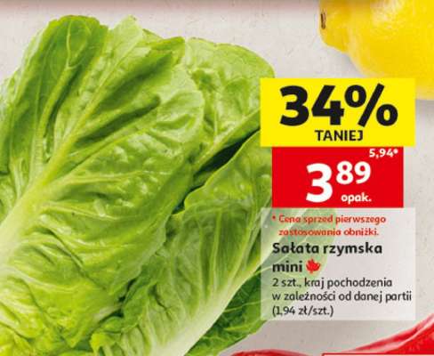Sałata rzymska mini