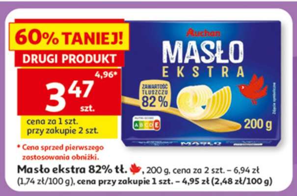 Masło ekstra 82% tł.