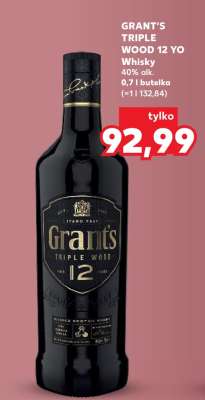GRANT’S TRIPLE WOOD 12 YO