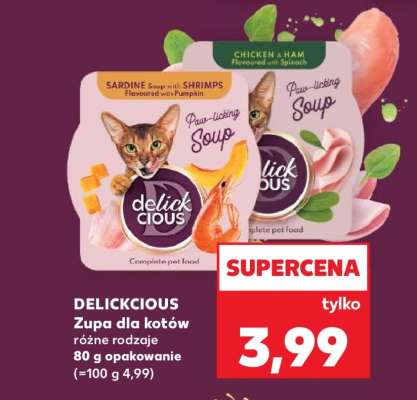 DELICKCIOUS Zupa dla kotów