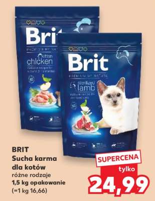 BRIT Sucha karma dla kotów