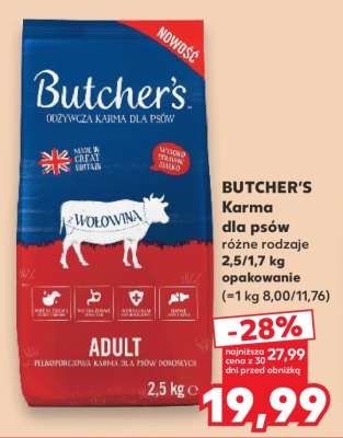 BUTCHER'S Karma dla psów