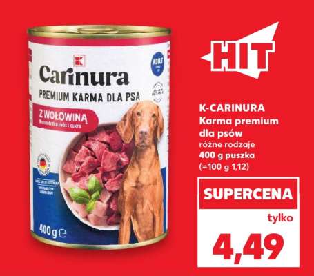 K-CARINURA Karma premium dla psów