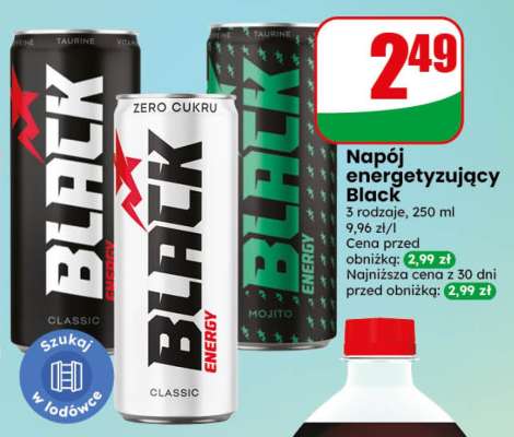 Napój energetyzujący Black