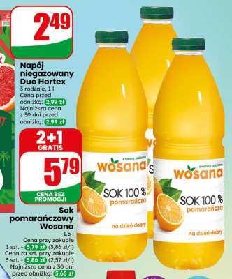 Sok pomarańczowy Wosana