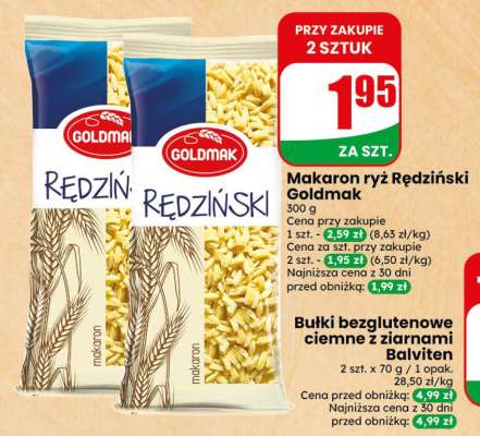 Makaron ryż Rędziński Goldmak