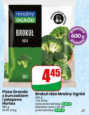 Brokuł róża Mroźny Ogród