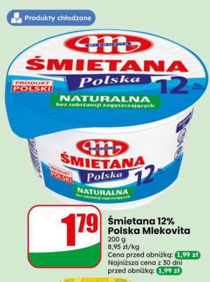 Śmietana 12% Polska Mlekovita