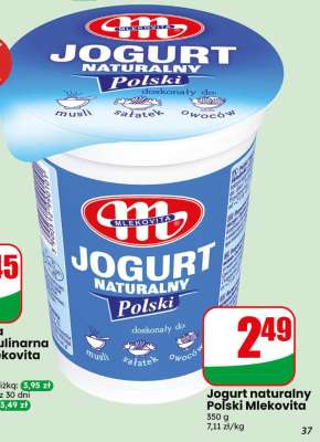 Jogurt naturalny Polski Mlekovita