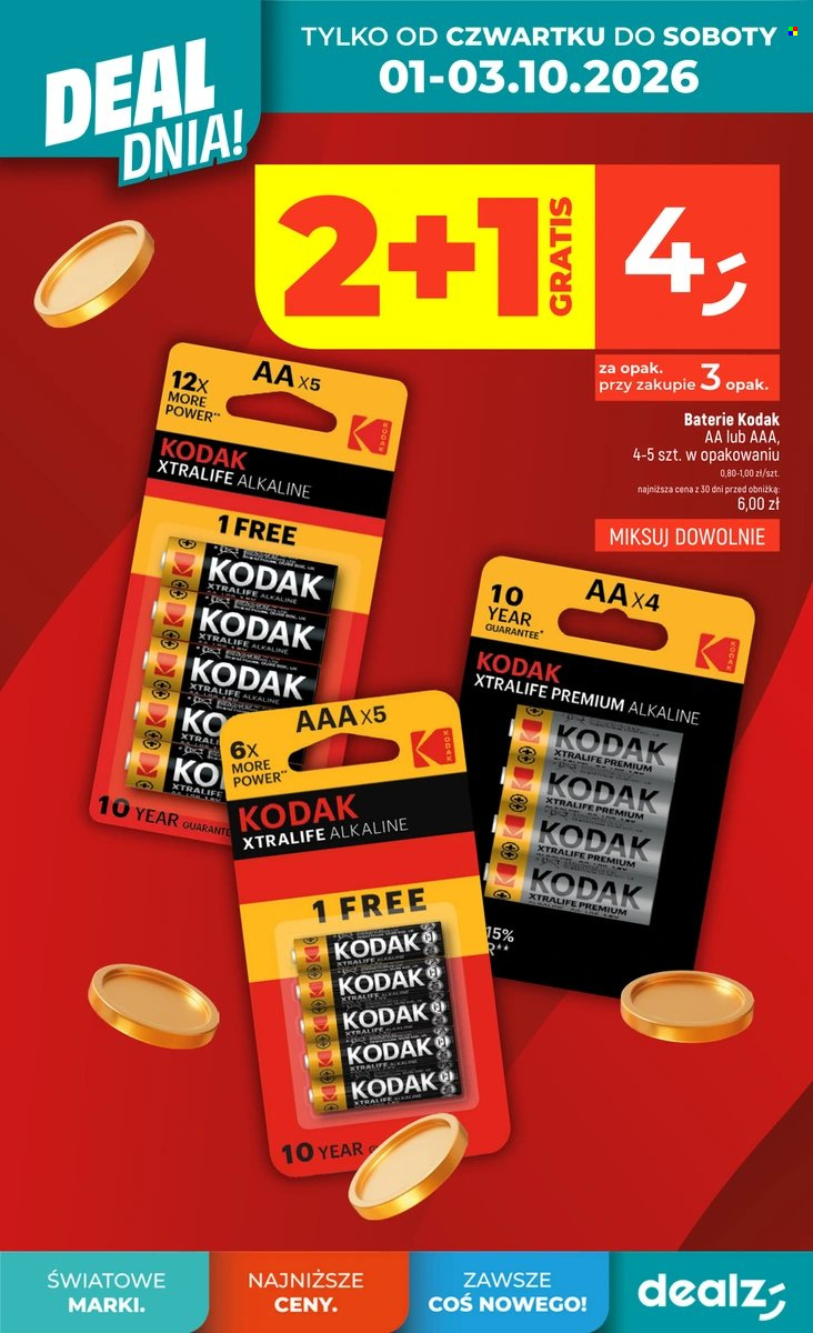 Gazetka Dealz - 1.10.2026 - 7.10.2026. Strona 4