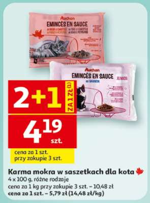 Auchan Emincés en Sauce