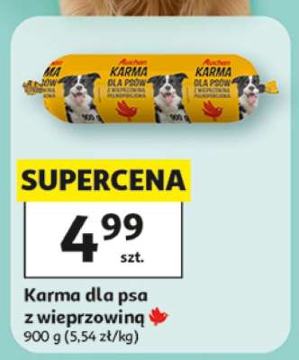 Karma dla psa z wieprzowiną