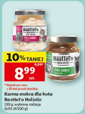 Karma mokra dla kota Basttet'o Holistic