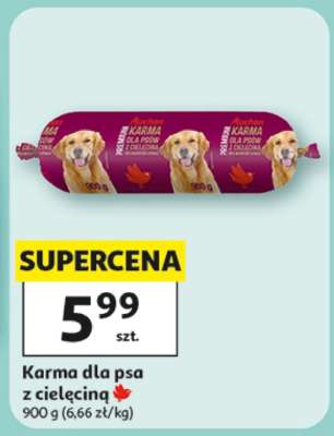 Karma dla psa z cielęciną