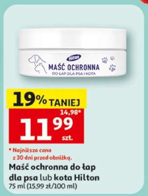 Maść ochronna do łap dla psa lub kota Hilton