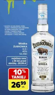 Wódka Żubrówka