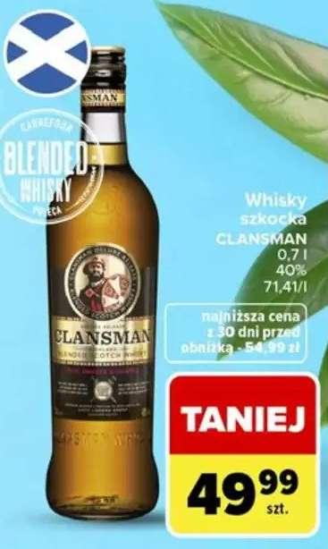 Whisky szkocka CLANSMAN