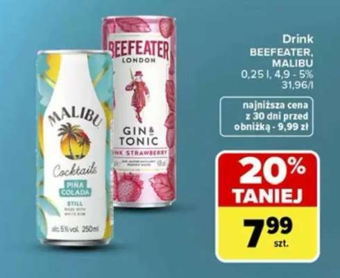 Drink BEEFEATER, MALIBU