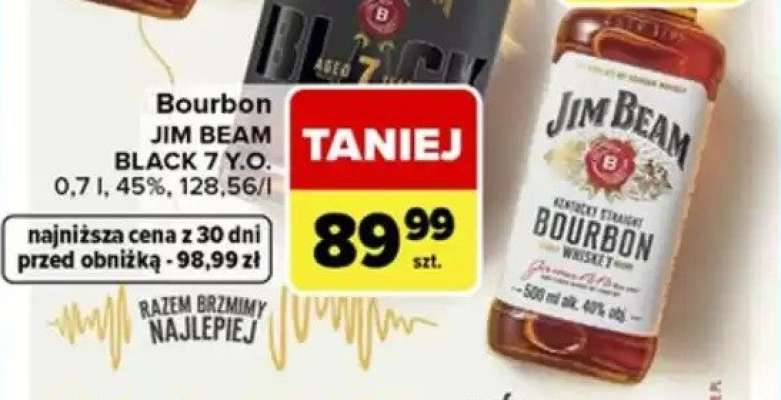 Bourbon JIM BEAM BLACK 7 Y.O.