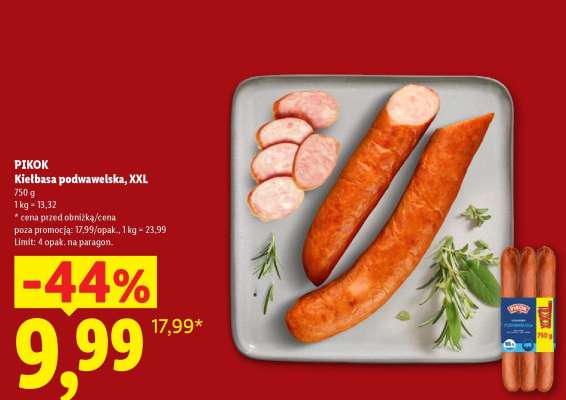 Pikok Kiełbasa podwawelska, XXL