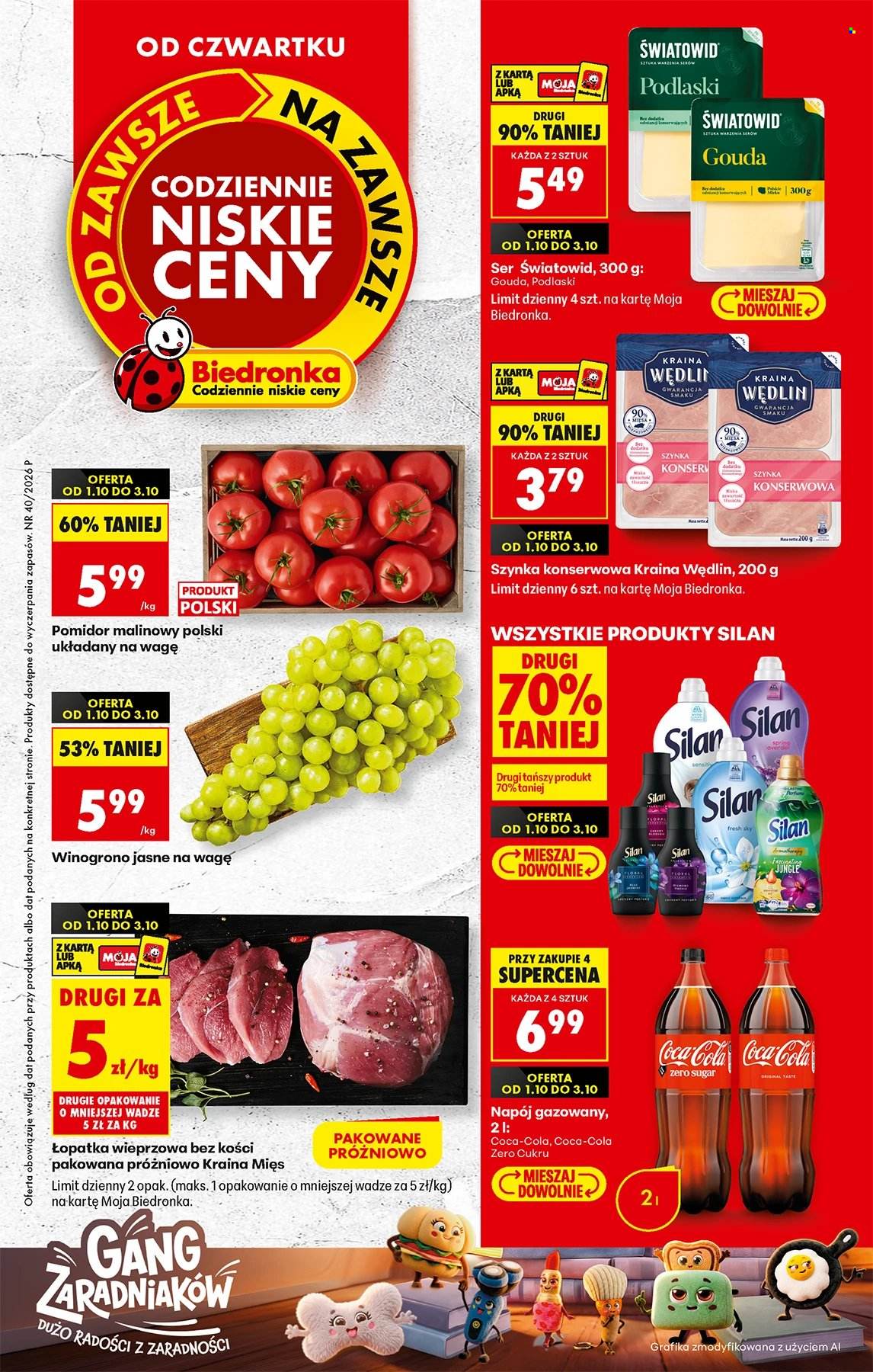 Gazetka Biedronka - 1.10.2026 - 7.10.2026. Strona 1