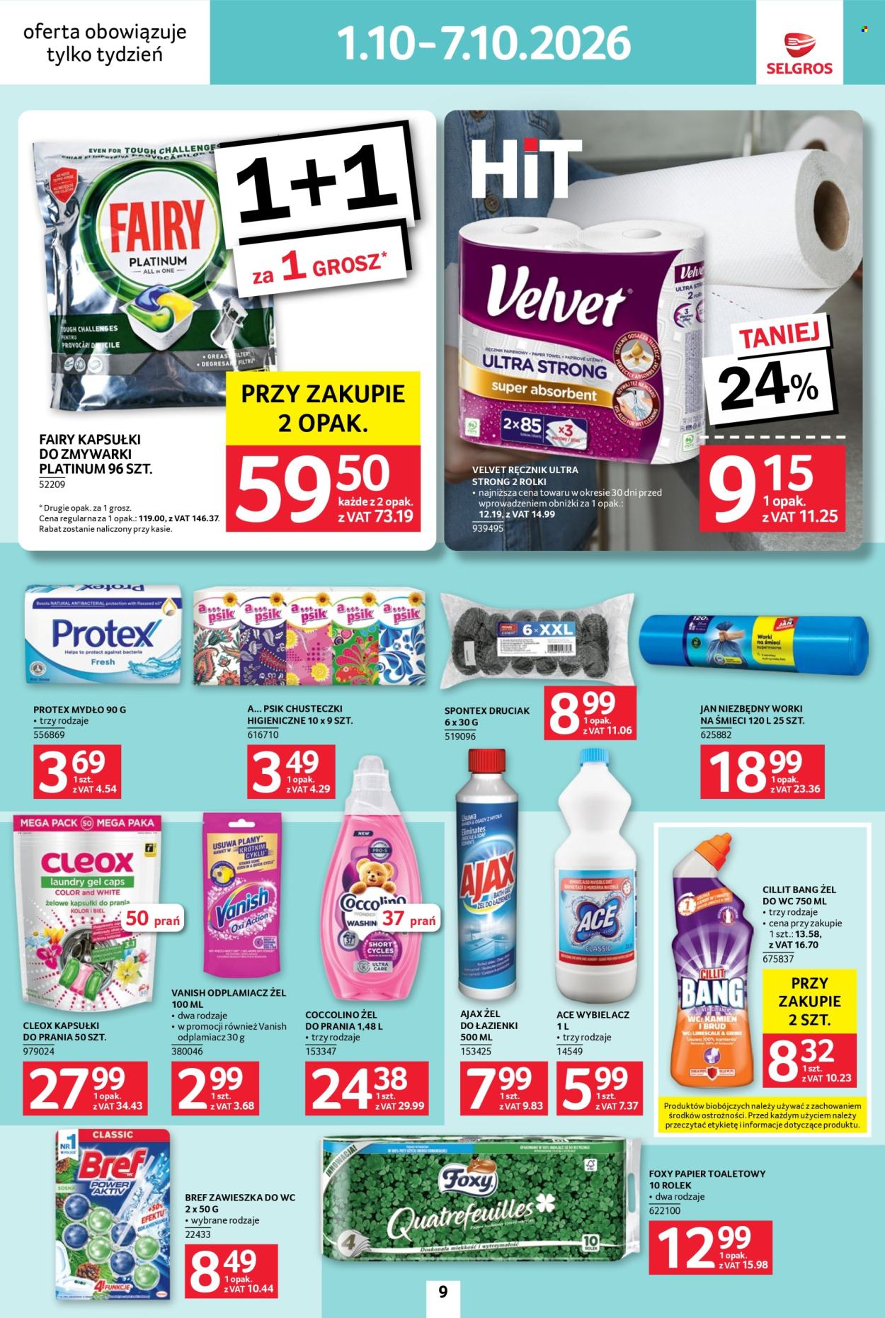Gazetka Selgros - 1.10.2026 - 7.10.2026. Strona 9