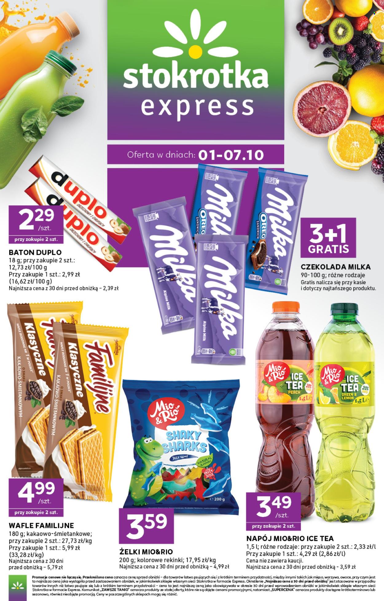 Gazetka Stokrotka Express - 1.10.2026 - 7.10.2026. Strona 1