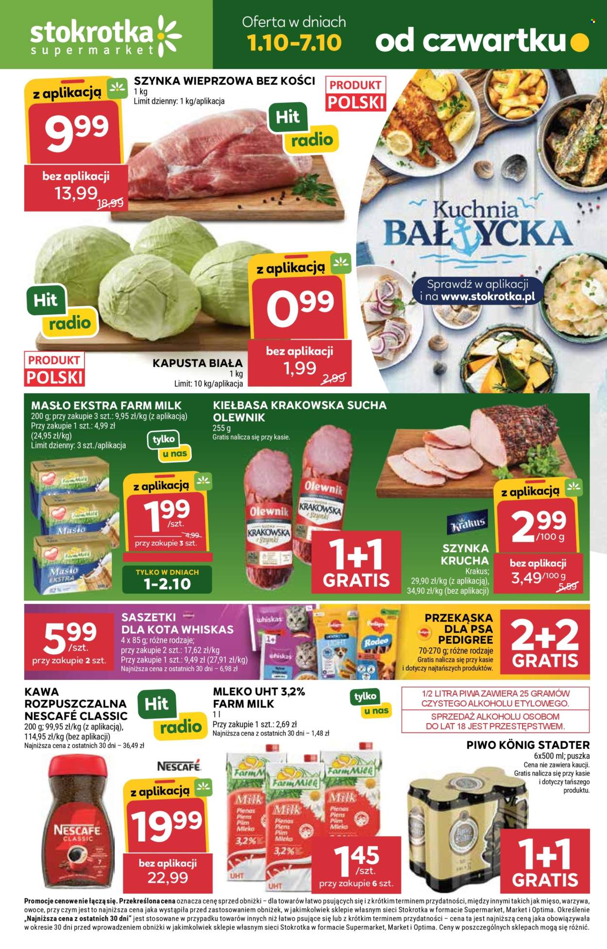 Gazetka Stokrotka Supermarket - 1.10.2026 - 7.10.2026. Strona 1