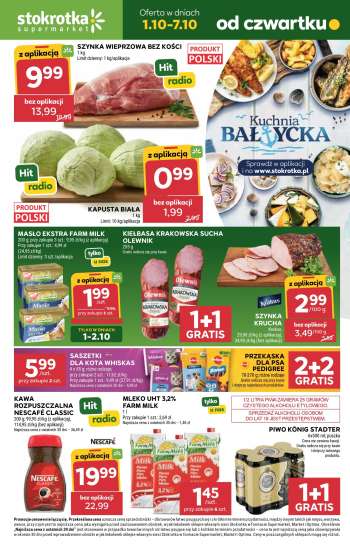 Gazetka Stokrotka Supermarket - 1.10.2026 - 7.10.2026.