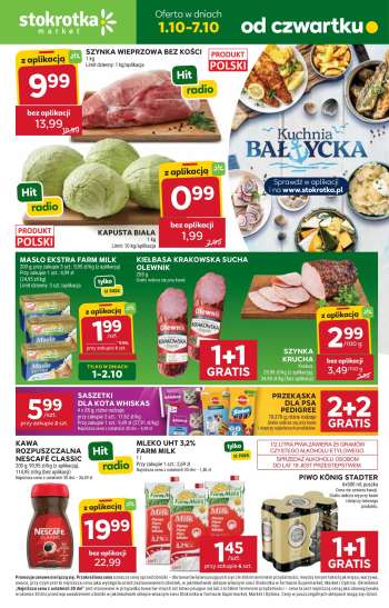 Gazetka Stokrotka Market - 1.10.2026 - 7.10.2026.