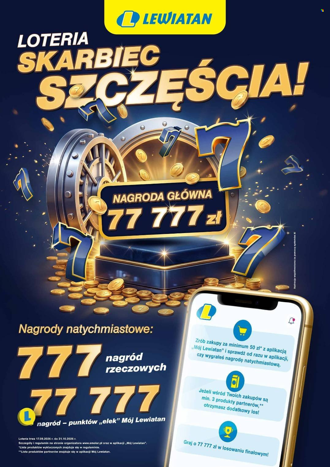 Gazetka Lewiatan - 17.09.2026 - 21.10.2026. Strona 1