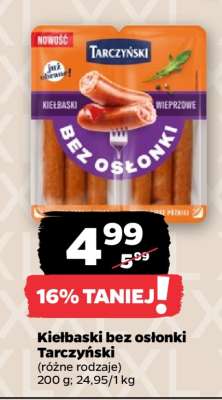 KIEŁBASKI BEZ OSŁONKI TARCZYŃSKI