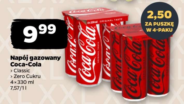 Napój gazowany Coca-Cola