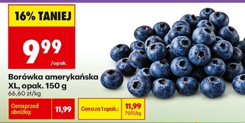 Borówka amerykańska XL, opak. 150 g