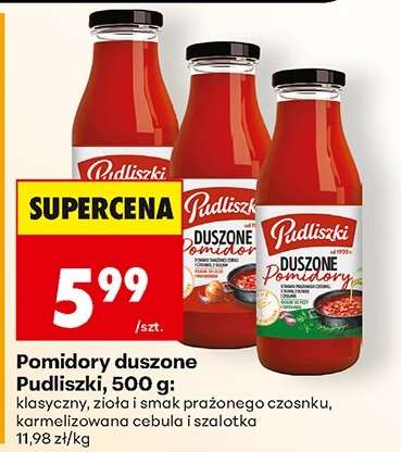 Pomidory duszone Pudliszki, 500 g