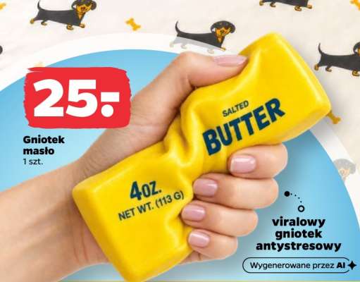 Gniotek masło