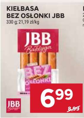 Kiełbasa bez osłonki JBB