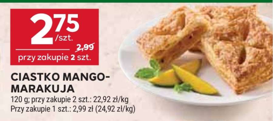 Ciastko Mango-Marakuja