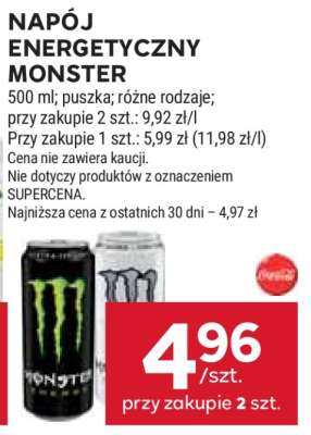 Napój energetyczny Monster