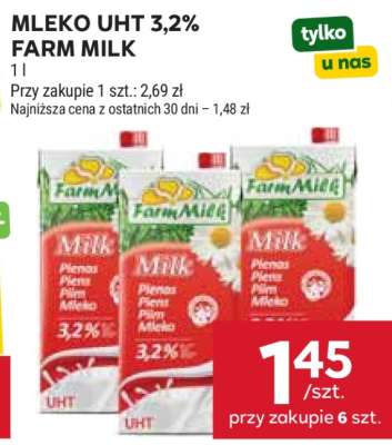 MLEKO UHT 3,2% FARM MILK