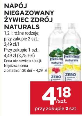 Napój Niegazowany Żywiec Zdrój Naturals