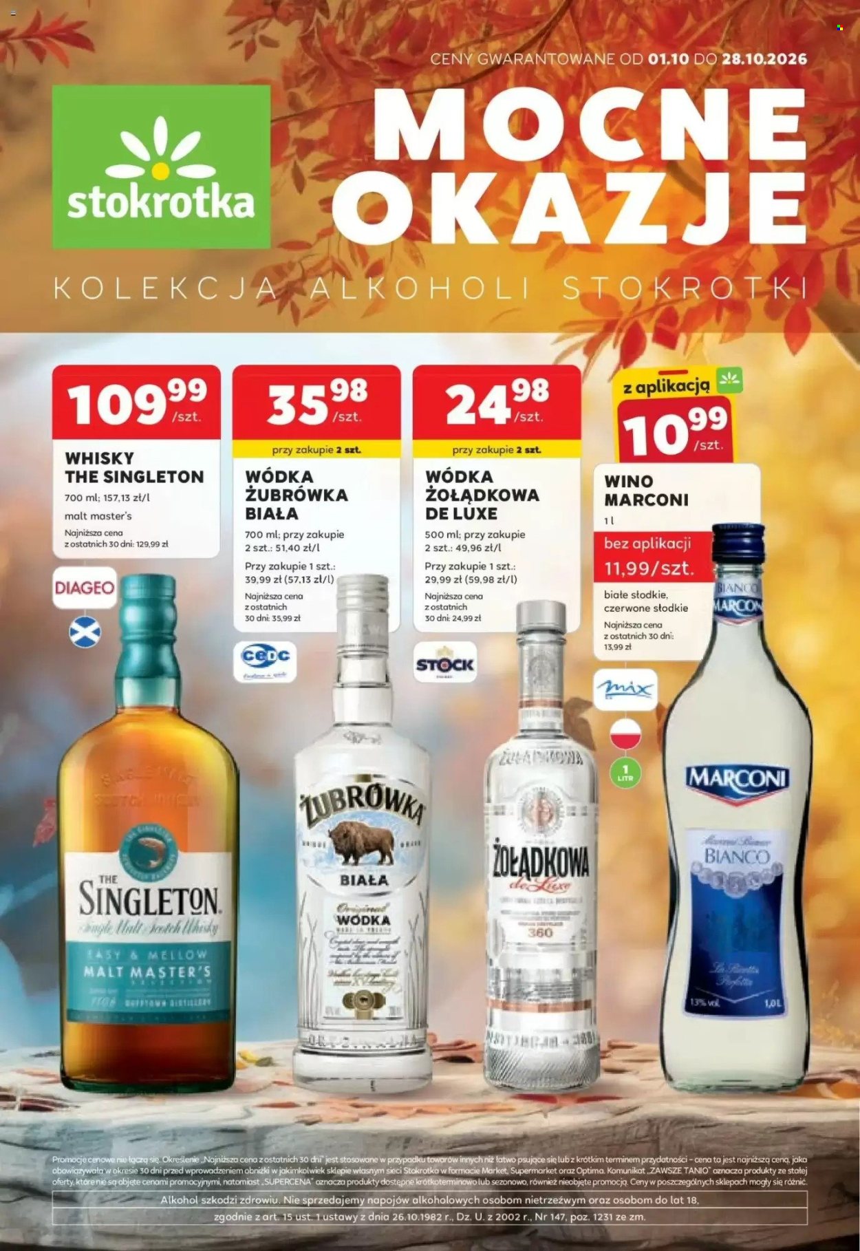 Gazetka Stokrotka - 1.10.2026 - 28.10.2026. Strona 1