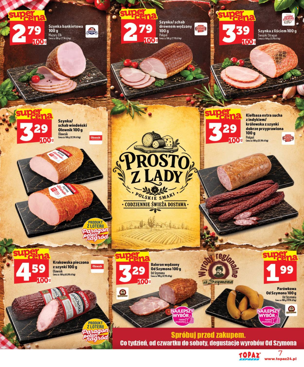 Gazetka Topaz - 1.10.2026 - 7.10.2026. Strona 7