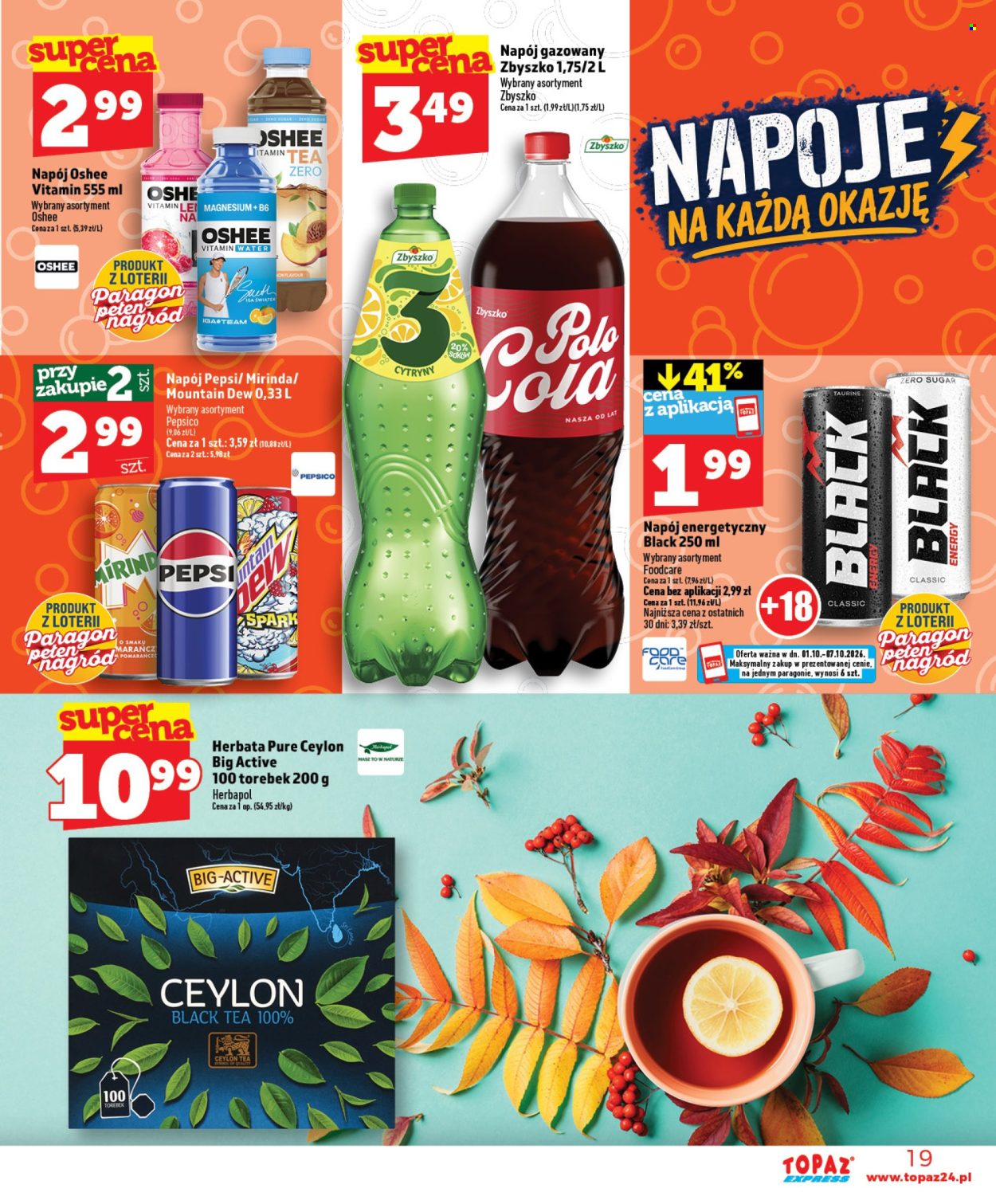 Gazetka Topaz - 1.10.2026 - 7.10.2026. Strona 19