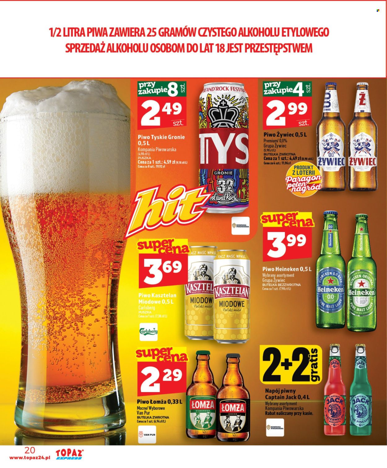 Gazetka Topaz - 1.10.2026 - 7.10.2026. Strona 20