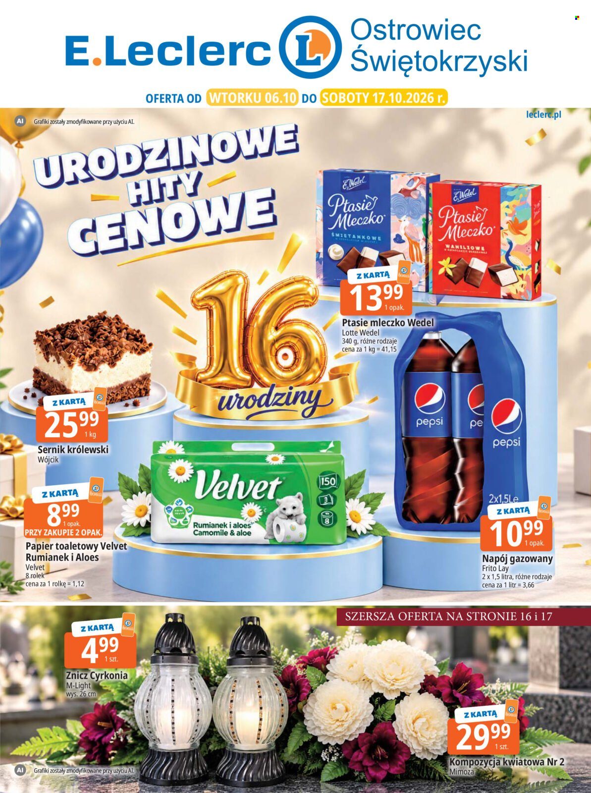 Gazetka E.Leclerc - 6.10.2026 - 17.10.2026. Strona 1