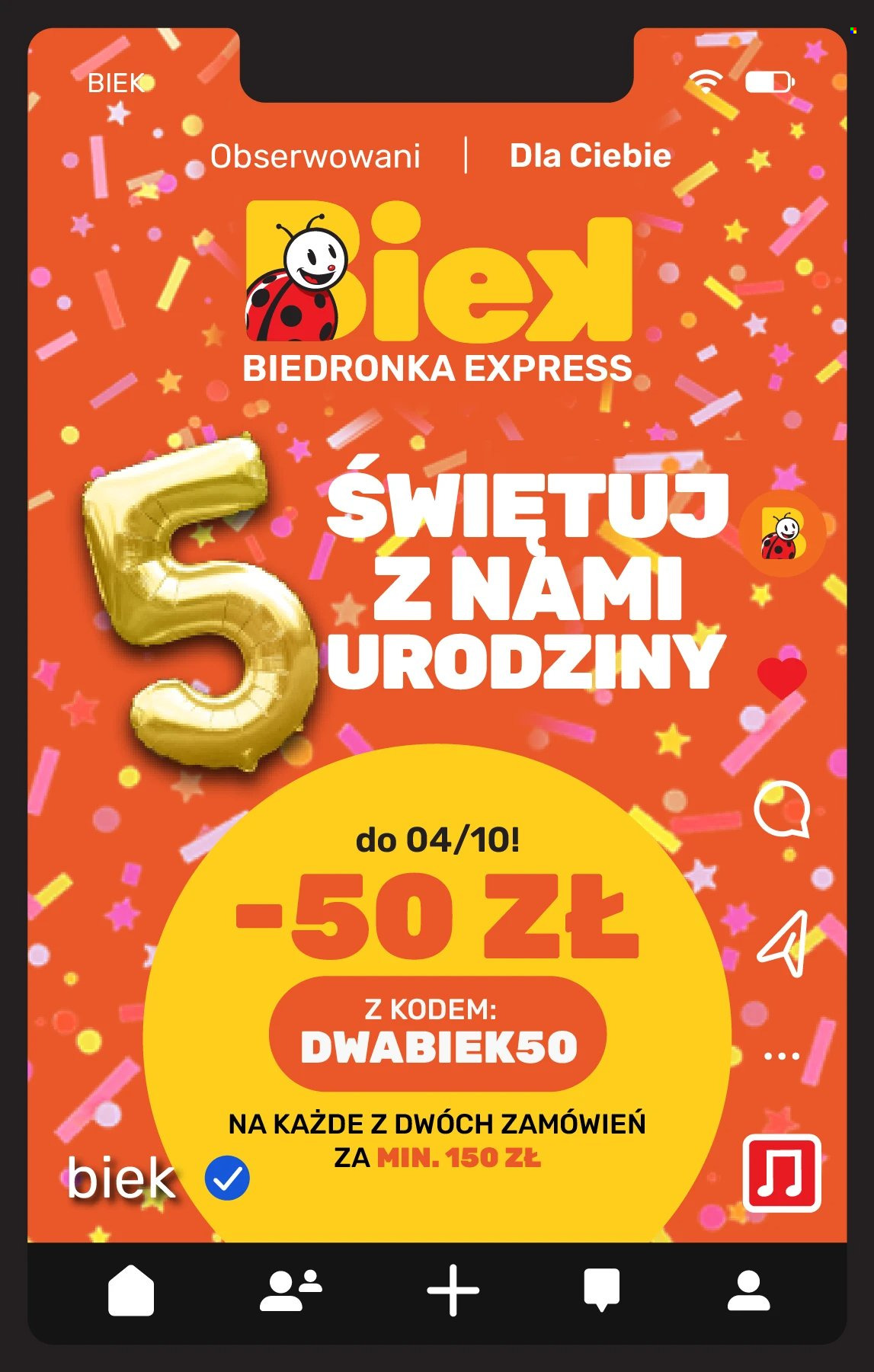 Gazetka Biedronka - 2.10.2026 - 4.10.2026. Strona 3